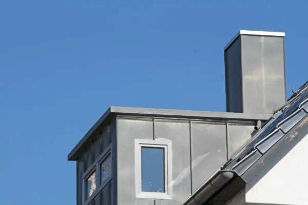 Gaubenverkleidung aus Zink Amstetten